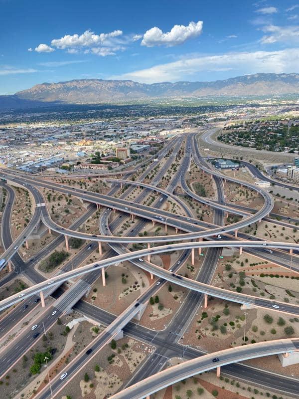 Interstate 25 and Albuquerque access adjacent to Mesa del Sol